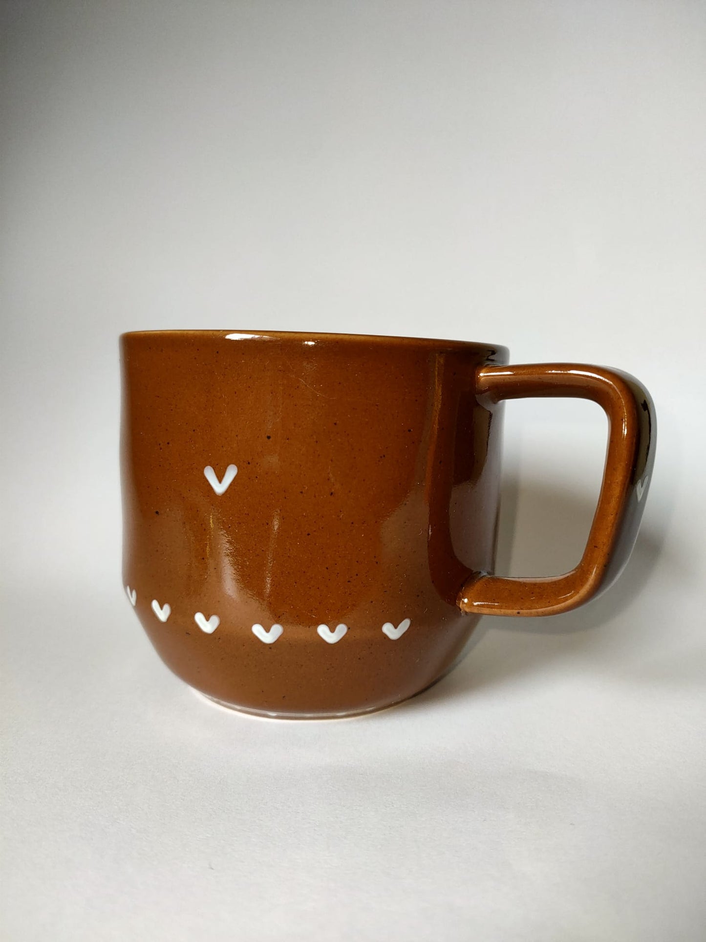 Caneca castanha amore
