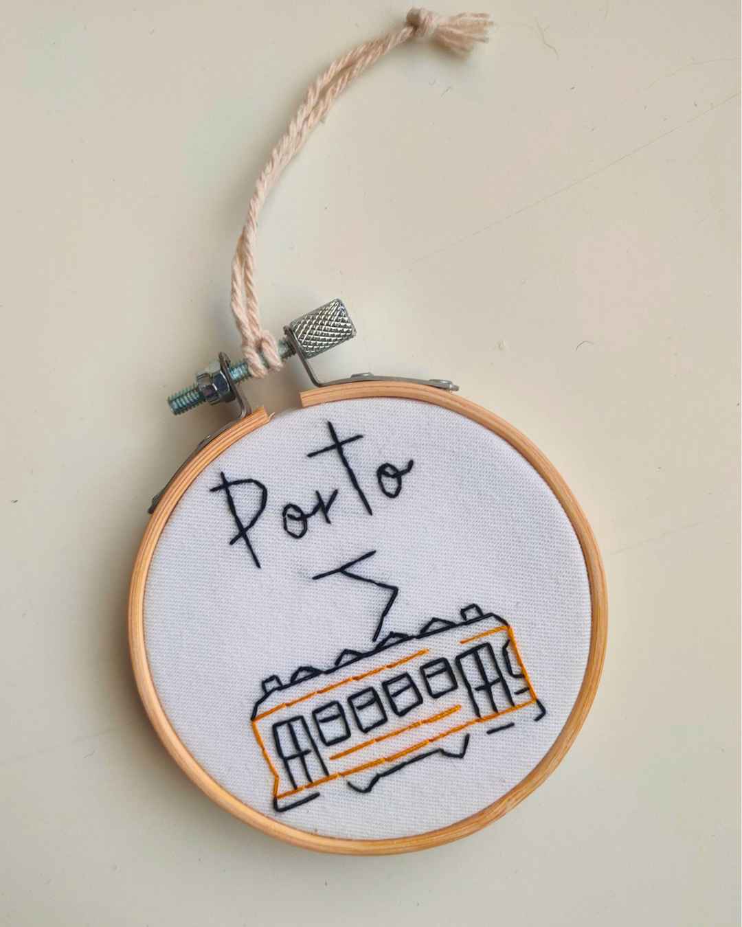 Bastidores Bordados – Símbolos do Porto, 8cm