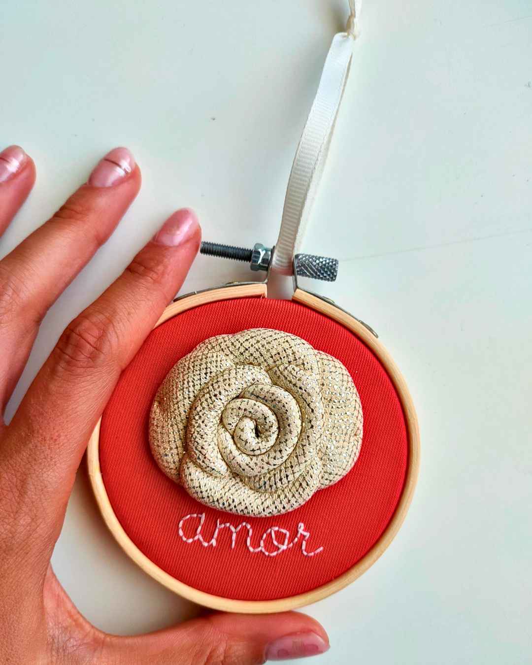 Bastidores flôr de couro