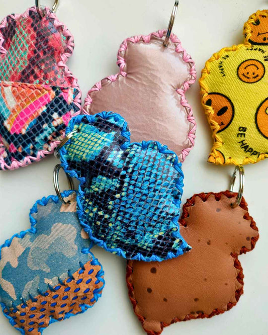 Porta-chaves Coração de Viana