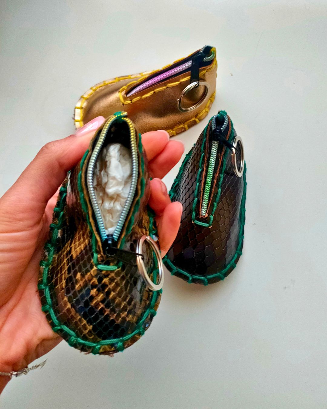 Porta-moedas Baby Boots