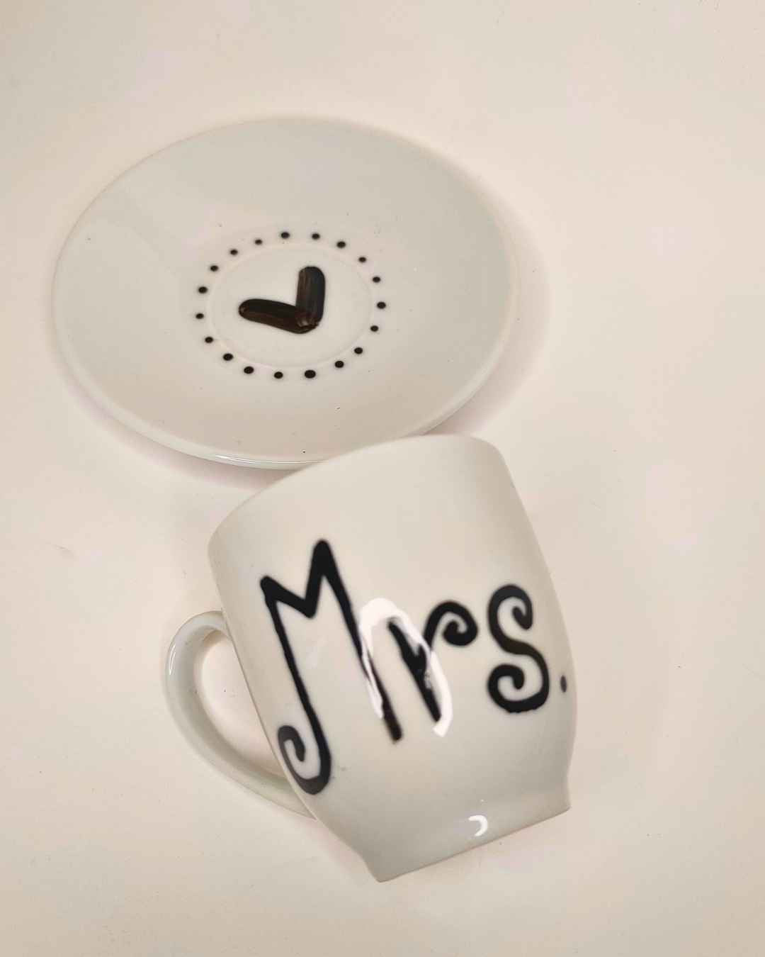 Chávenas de café Mr. & Mrs.