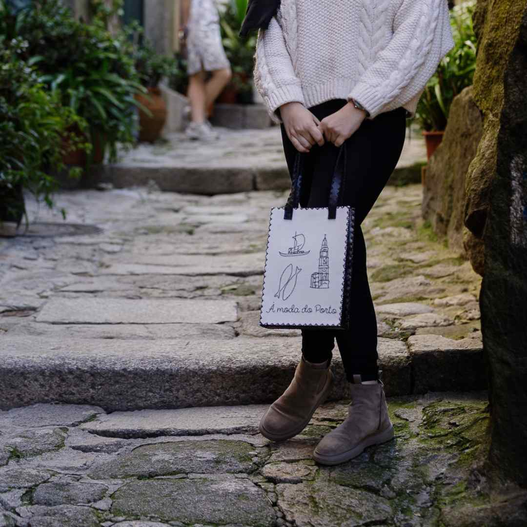 À moda do Porto - Mala Tote Bag Clérigos