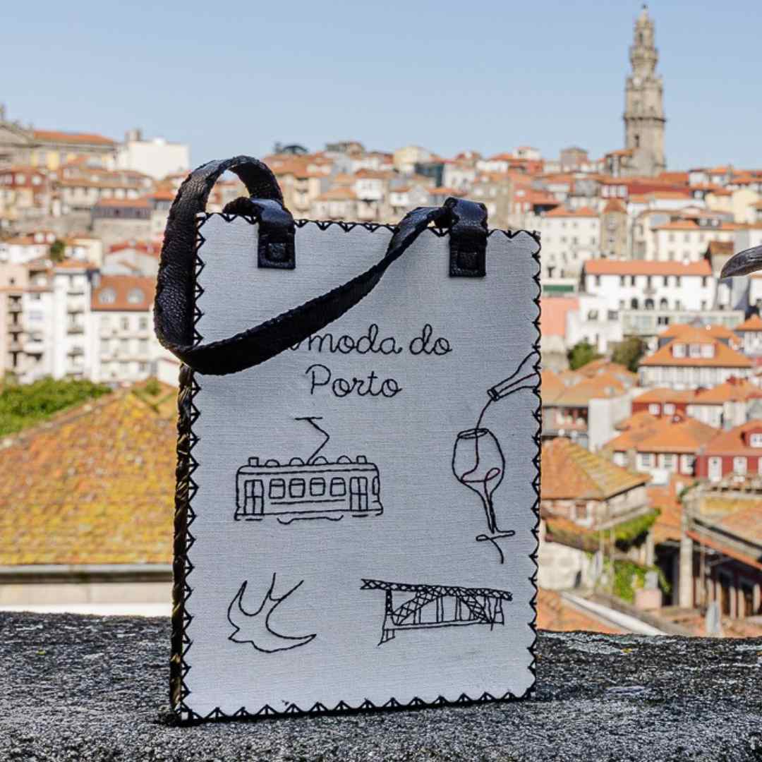 À moda do Porto - Mala Tote Bag Elétrico