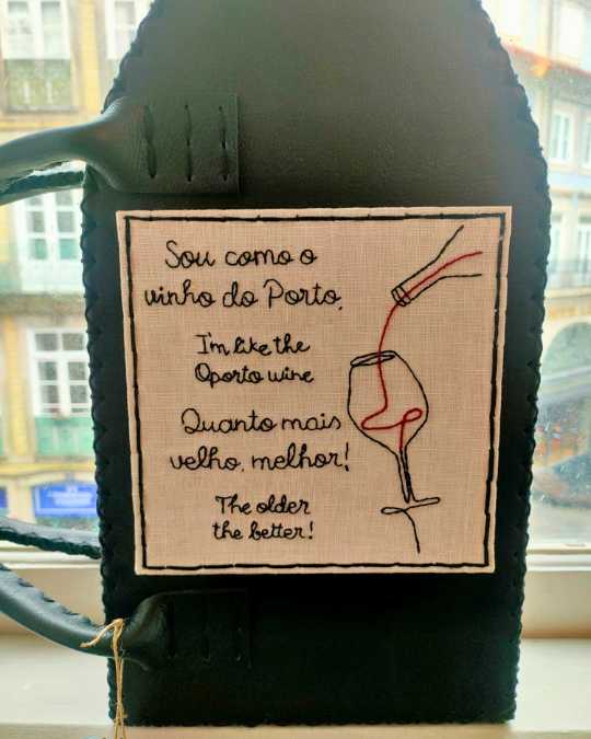 À moda do Porto - Mala Garrafa Vinho do Porto