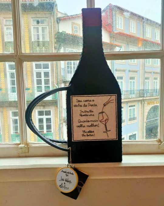 À moda do Porto - Mala Garrafa Vinho do Porto