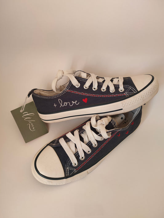 Sapatilhas + love