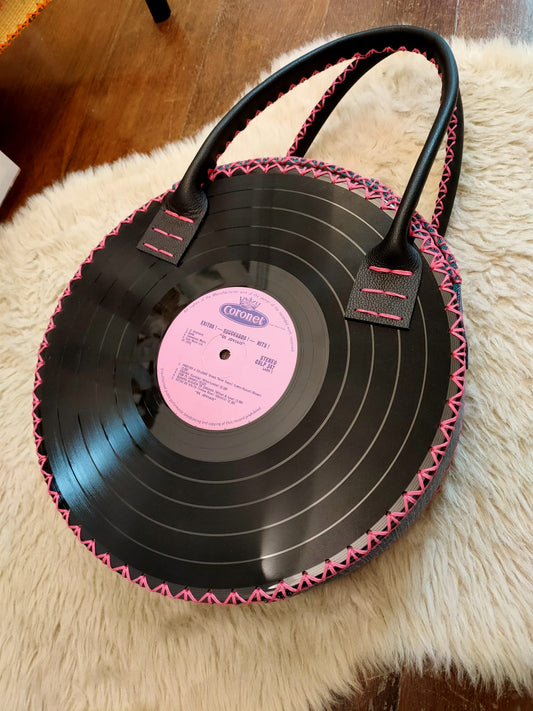 Mala Vinil 33 Dar a volta ao bilhar grande