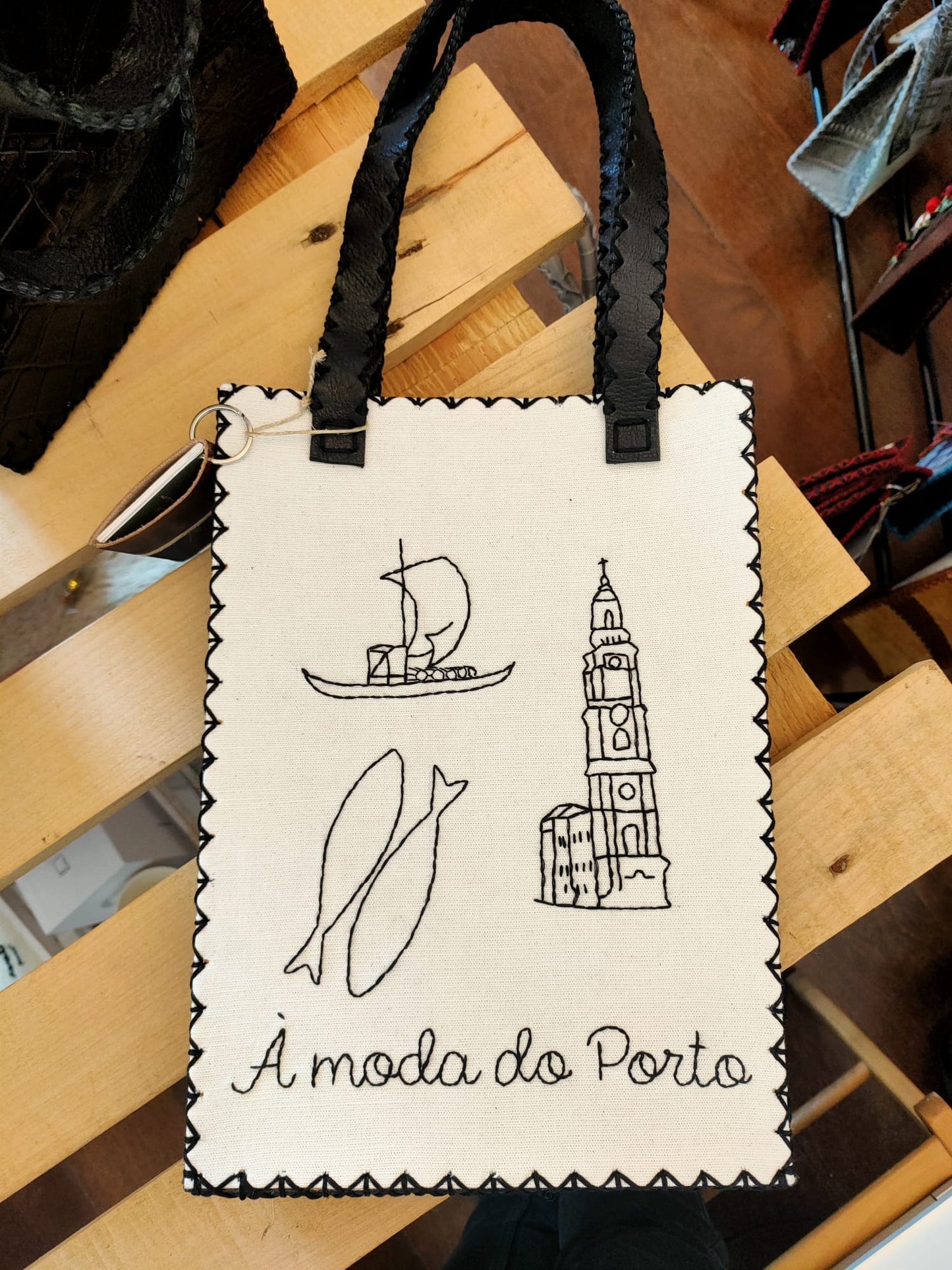 À moda do Porto - Mala Tote Bag Clérigos