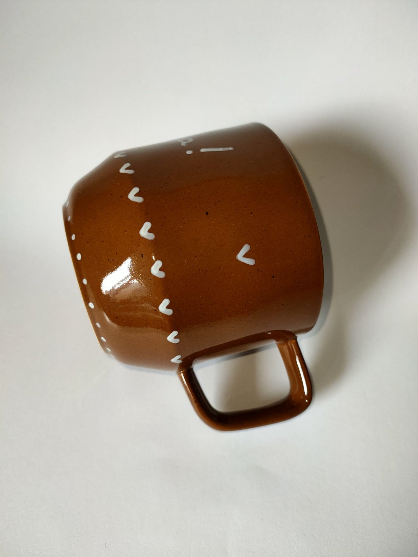 Caneca castanha amore