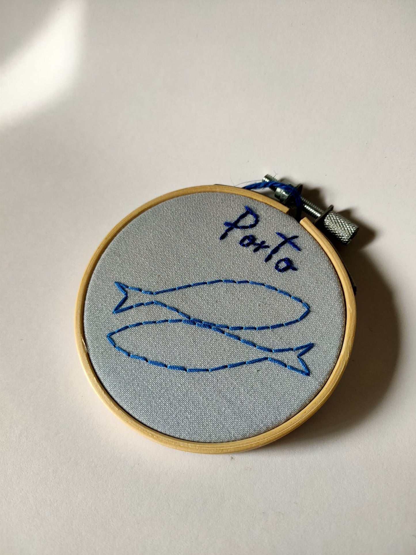 Bastidores Bordados – Símbolos do Porto, 8cm