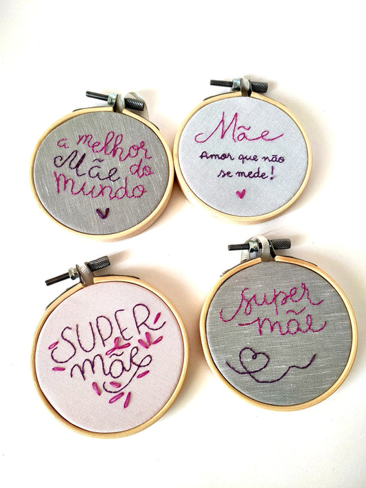 Bastidores Bordados - Especial Dia da Mãe