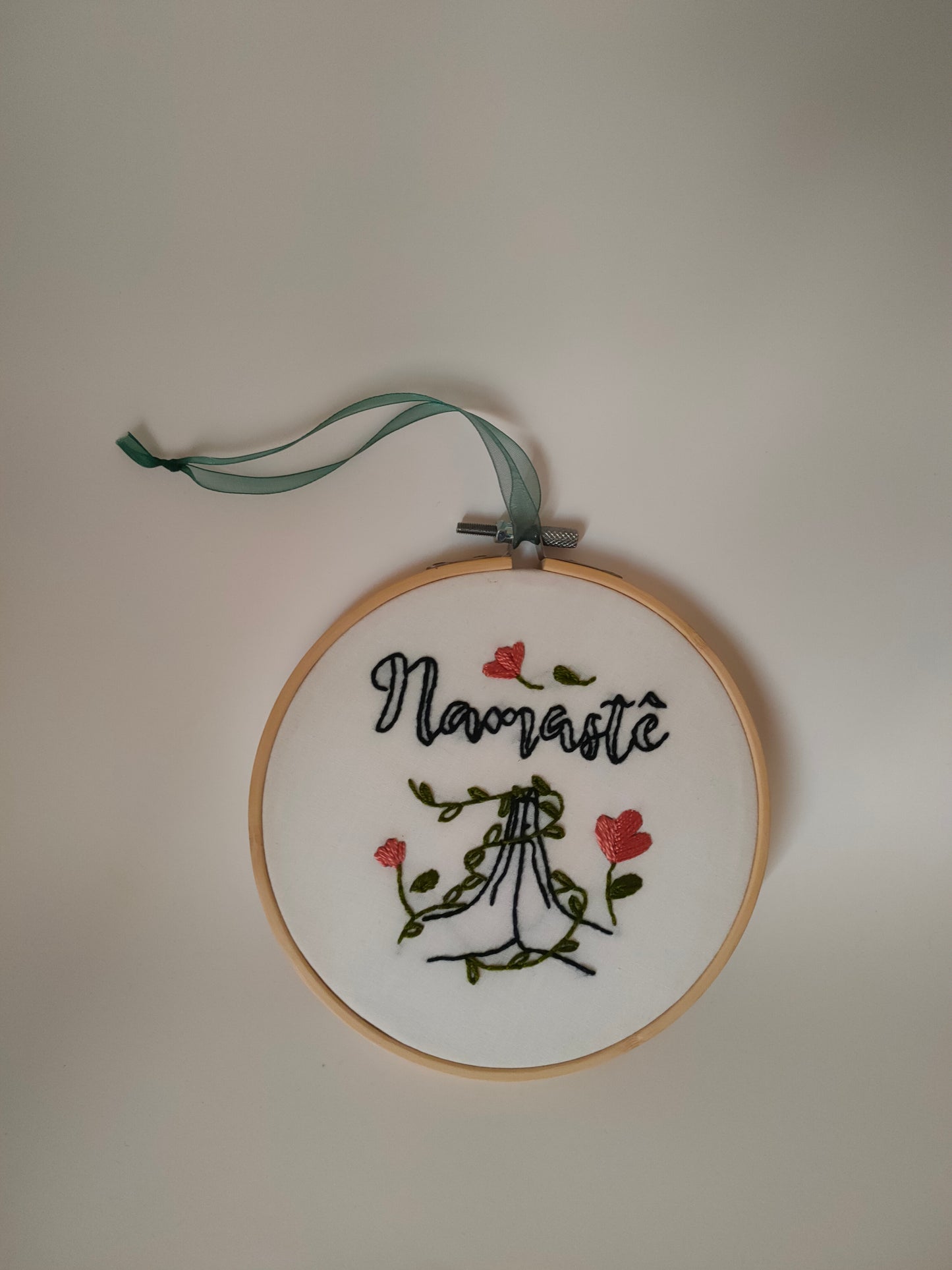 Bastidor Bordado Namastê, 15cm