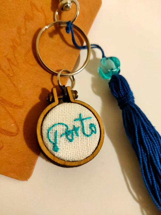 Porta-Chaves Porto com Mini Bastidor