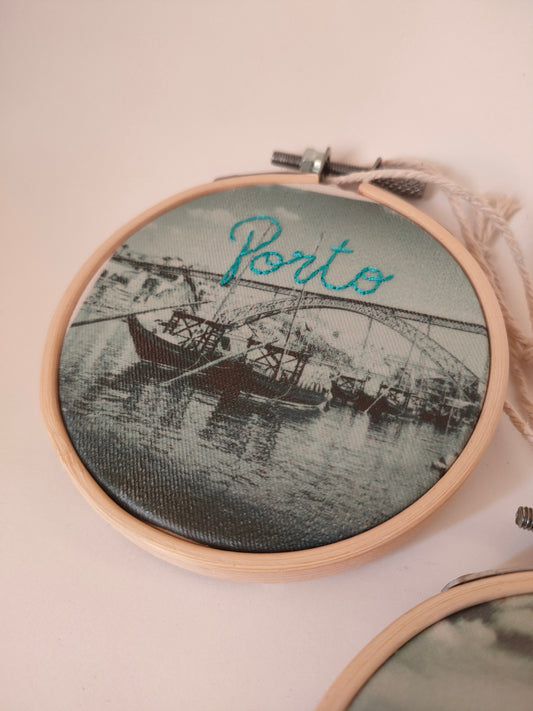 Fotobordado Barco Rabelo